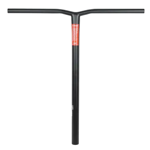 Guidon de trottinette freestyle Core Apollo V2 Titanium Noir vu de l'arrière