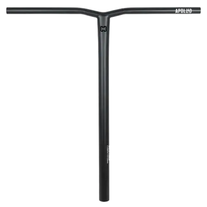 Guidon de trottinette freestyle Core Apollo V2 Titanium Noir vu de face