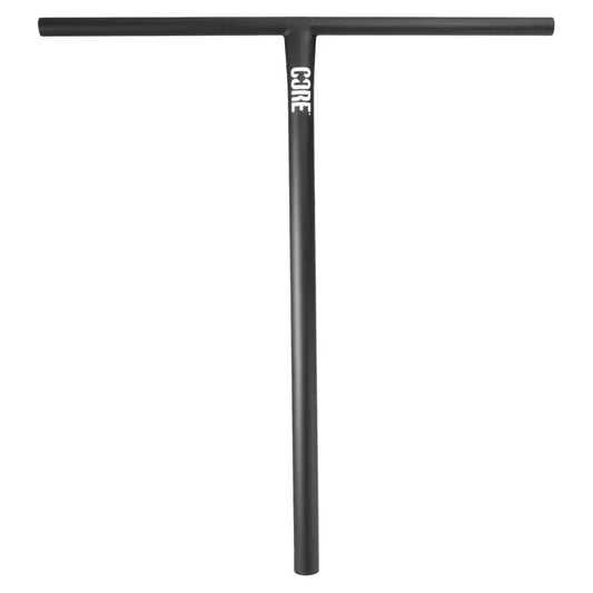 Guidon de trottinette freestyle core st2 chromoly noir vue de face