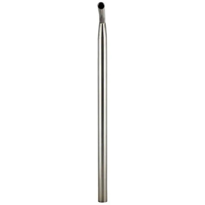 Guidon de trottinette freestyle striker titanium bend chrome vue de côté gauche