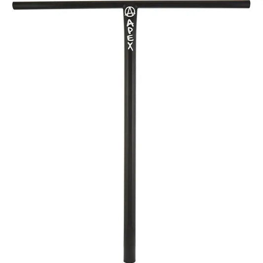 Guidon de trottinette freestyle apex t bar noir vue de face