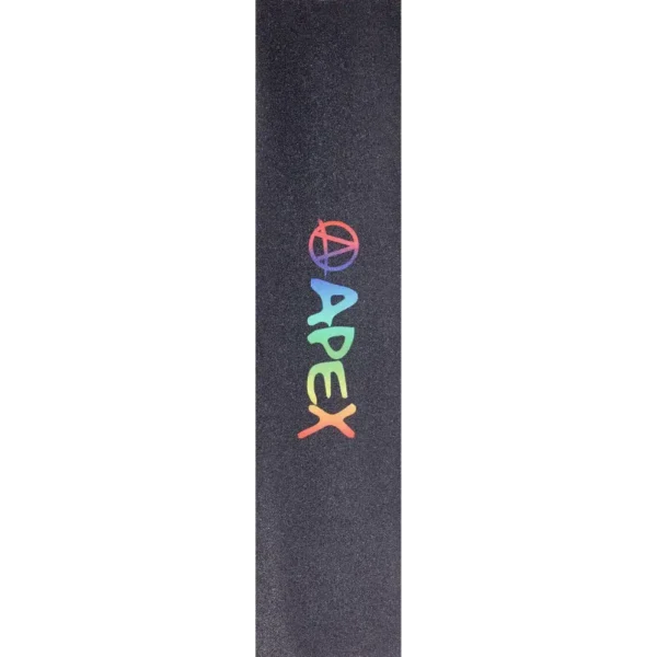 Grip Apex Rainbow logo en couleurs arc en ciel