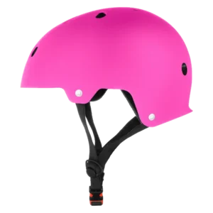 Casque Core Action Bright Pink côté Gauche