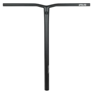 Guidon Core Apollo Titanium V2 noir vu de face