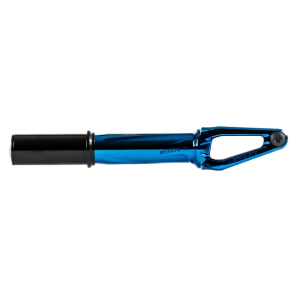 Fourche Ethic DTC Merrow V3 IHC Bleu chrome droite