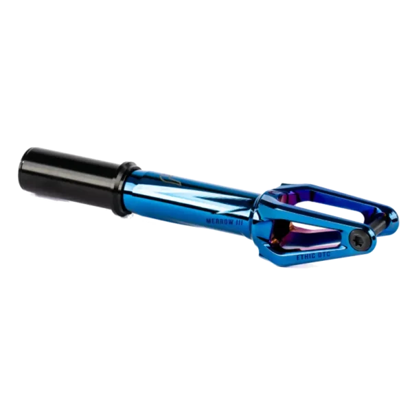 Fourche Ethic DTC Merrow V3 IHC Bleu chrome principale