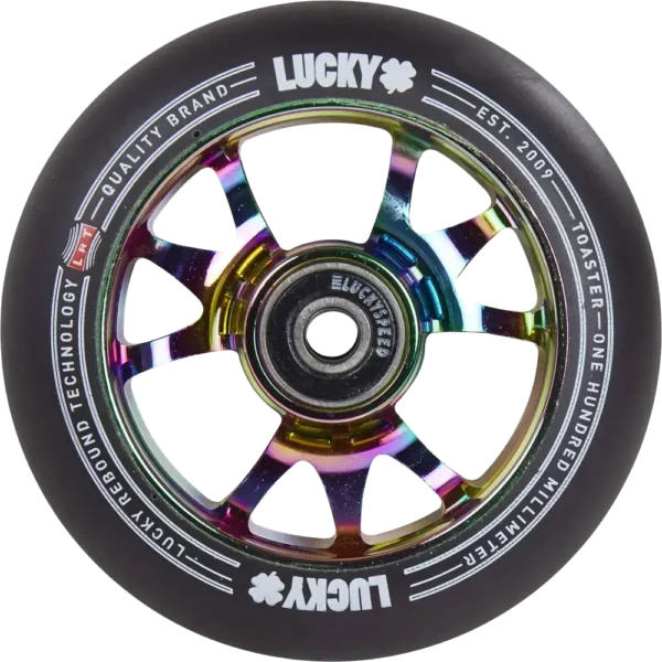 Roue Lucky Toaster 110mm Neochrome