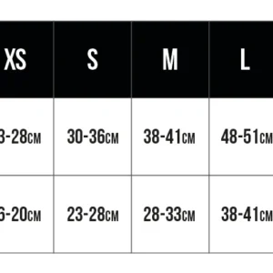 guide des tailles genouillères coreuk