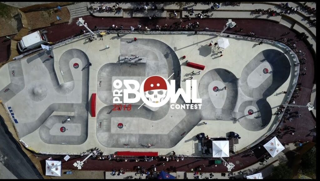Skatepark trottinette freestyle bowl de Marseille