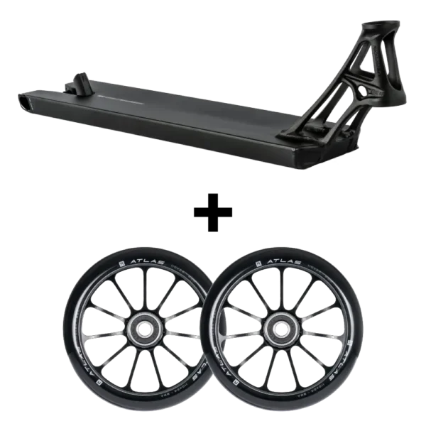 Pack Ethic Pandémonium Noir + Roues Atlas Noir